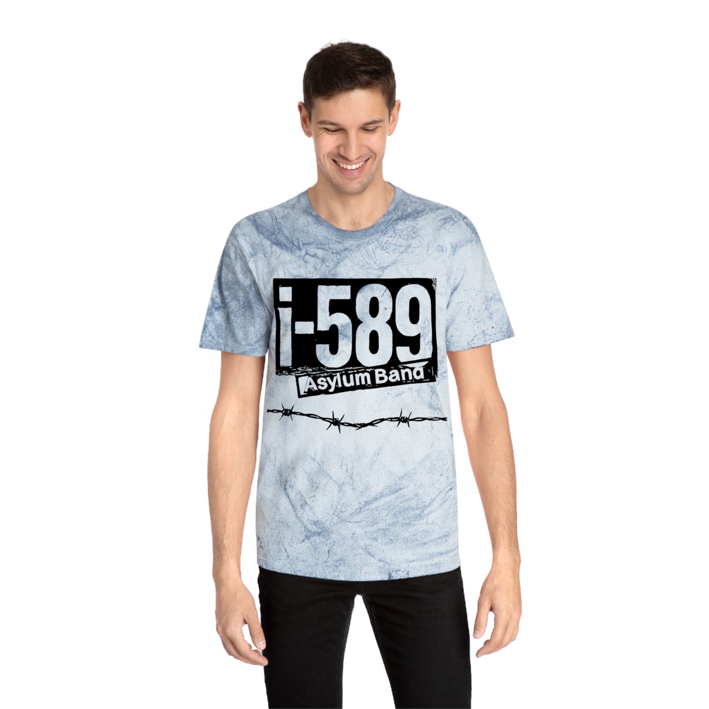 I589 Unisex Color Blast Vintage T-Shirt