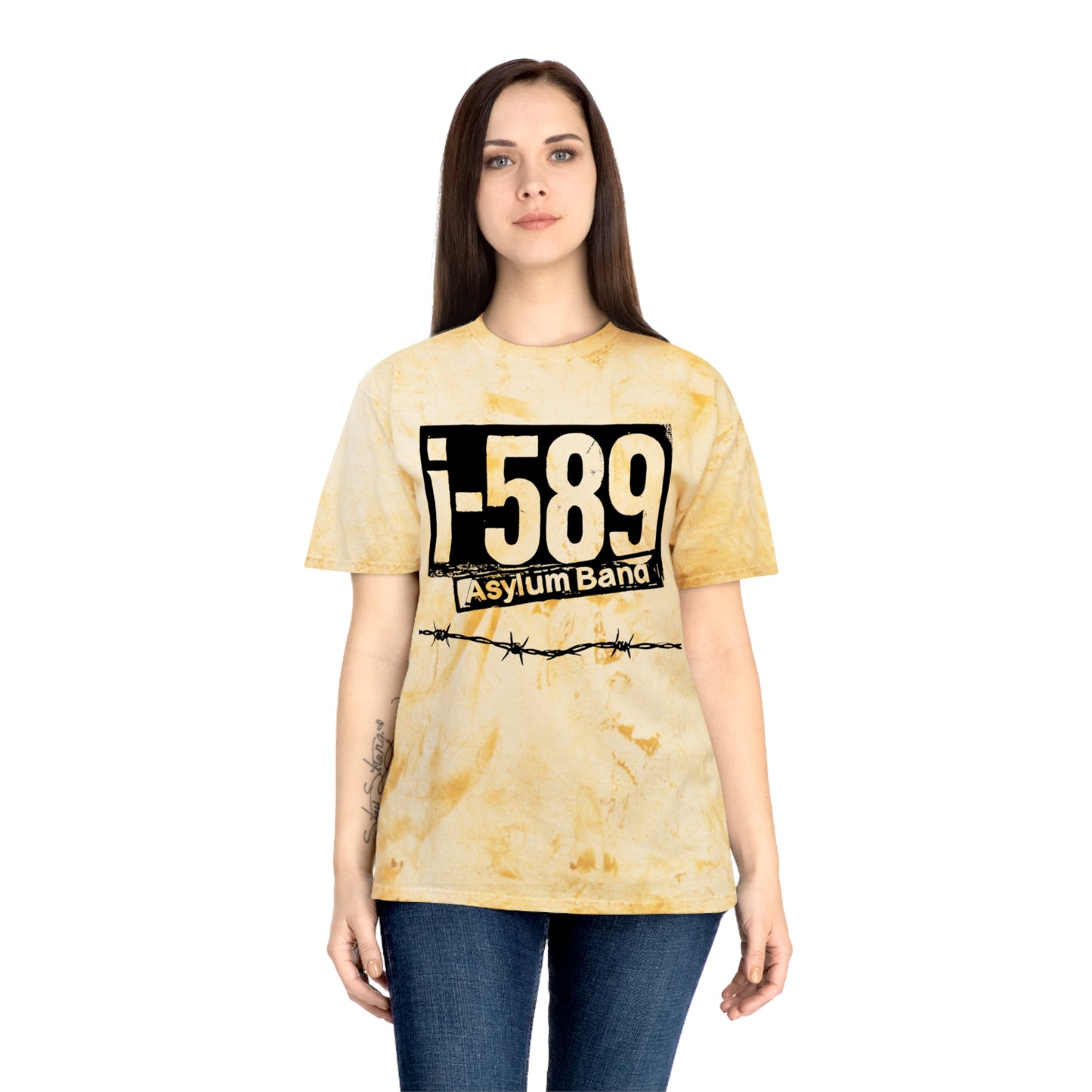 I589 Unisex Color Blast Vintage T-Shirt