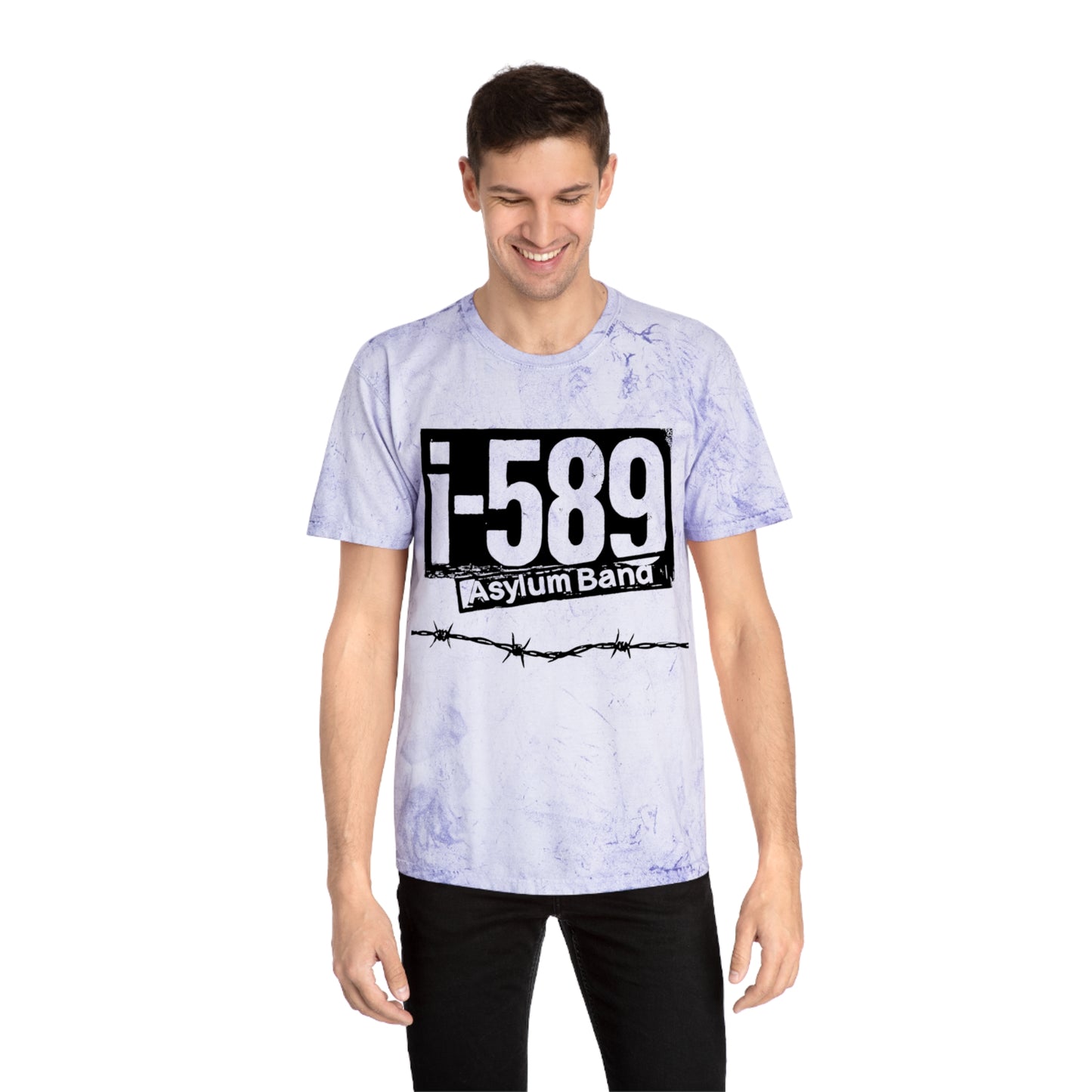 I589 Unisex Color Blast Vintage T-Shirt