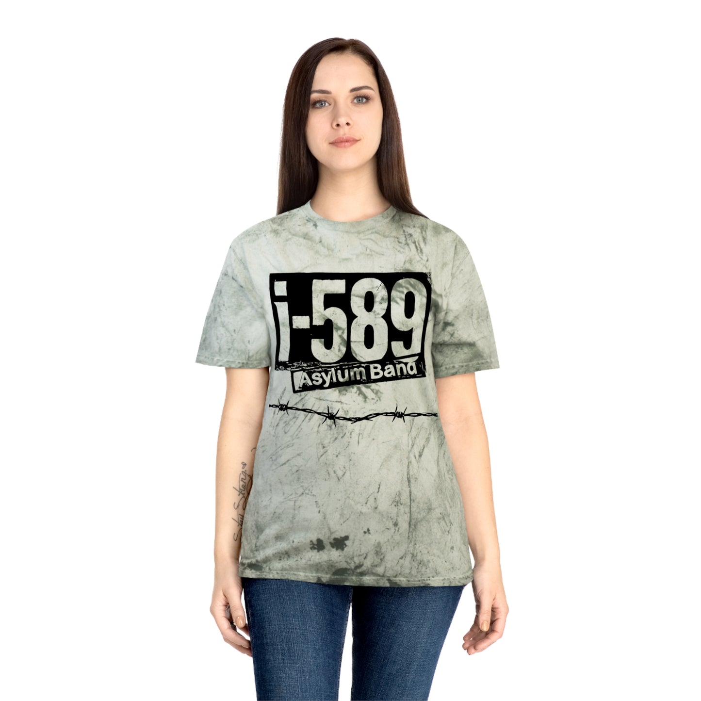 I589 Unisex Color Blast Vintage T-Shirt