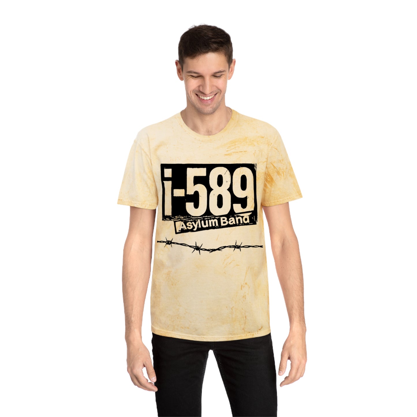 I589 Unisex Color Blast Vintage T-Shirt