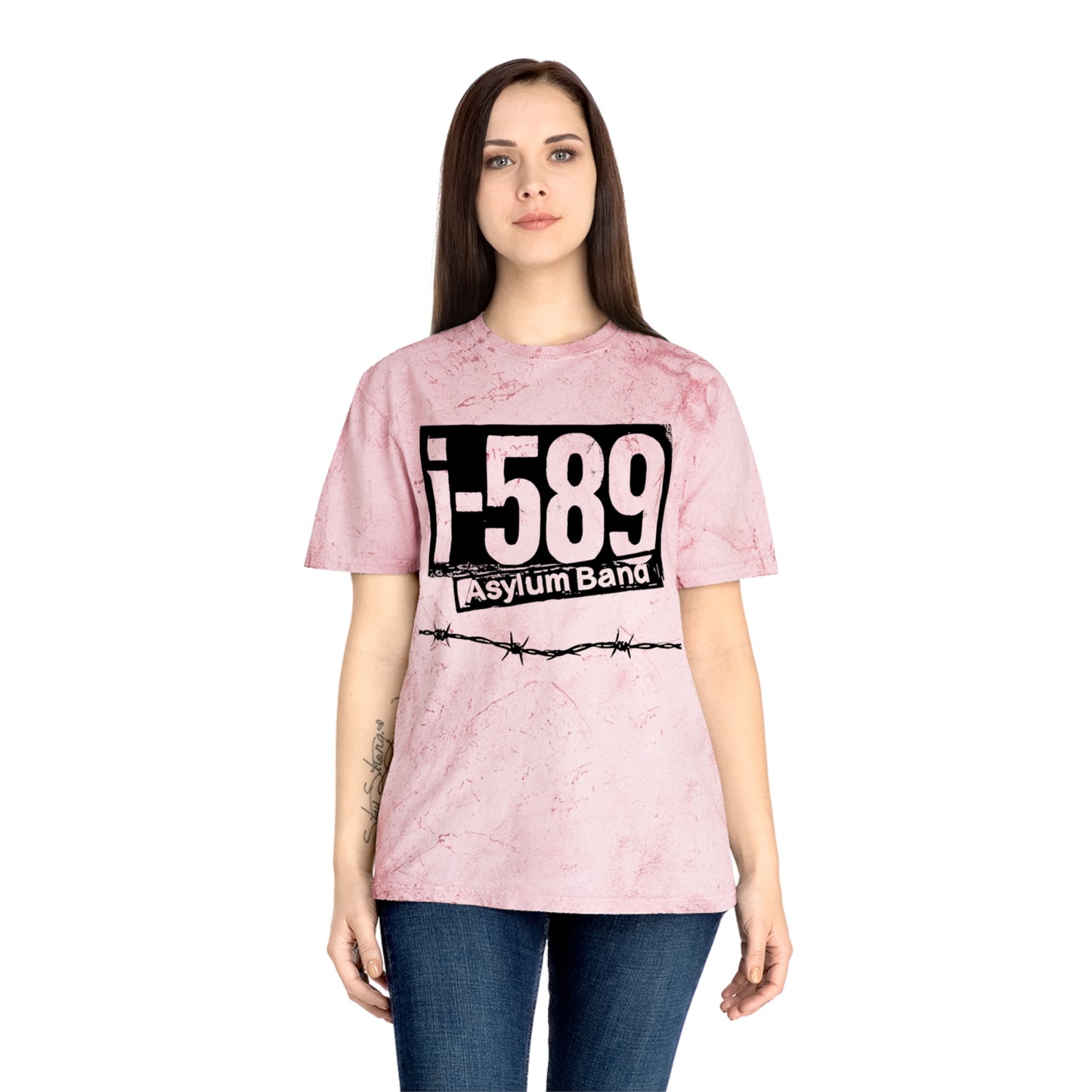 I589 Unisex Color Blast Vintage T-Shirt
