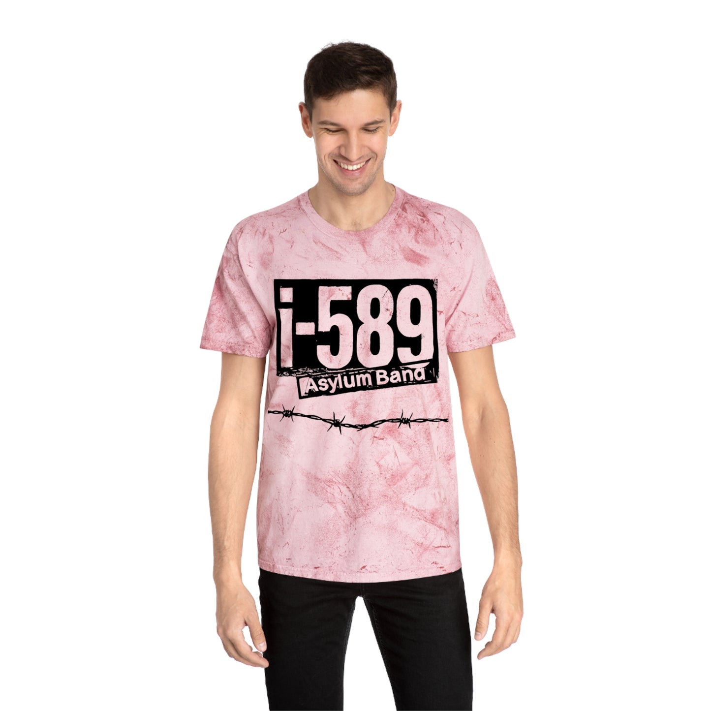 I589 Unisex Color Blast Vintage T-Shirt