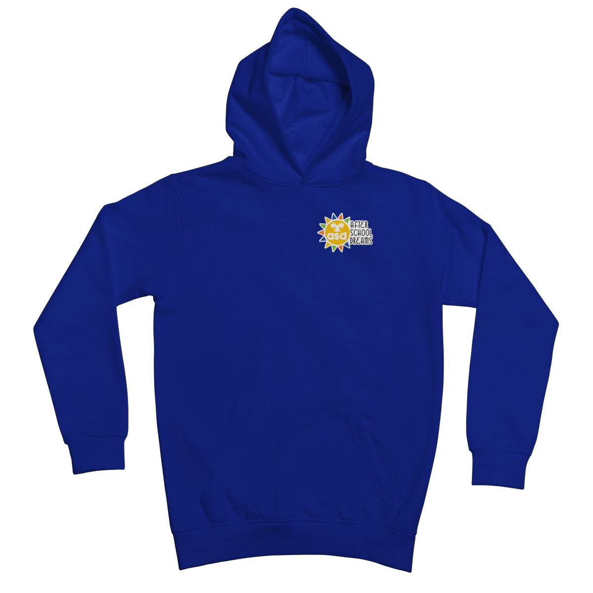 After School Dreams Multisports Royal Kids Hoodie