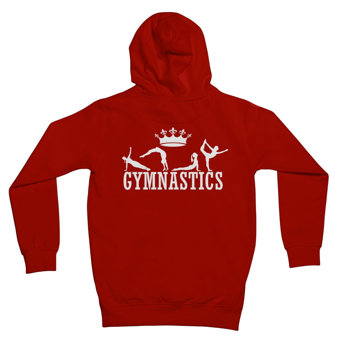 After School Dreams Gymnastics Red Kids Hoodie