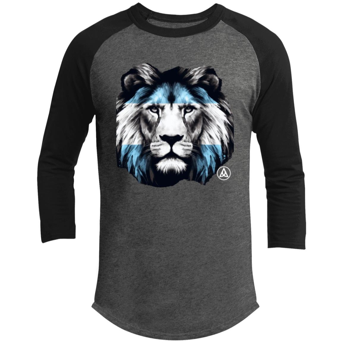 Camiseta Raglan tres cuartos el leon libertario