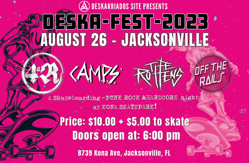 Deska Fest 2023 Kona Skating Park in Jacksonville