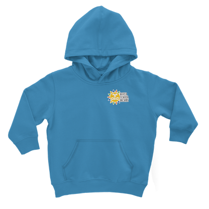 After School Dreams Flamenco Light Blue Kids Hoodie