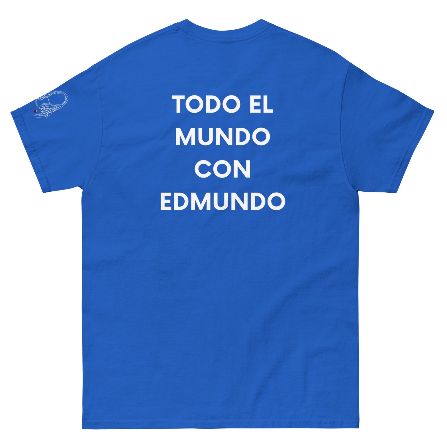 Camiseta clasica azul Venezuela hasta el final