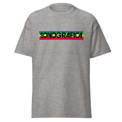 Camiseta Sonografica clásica sport grey