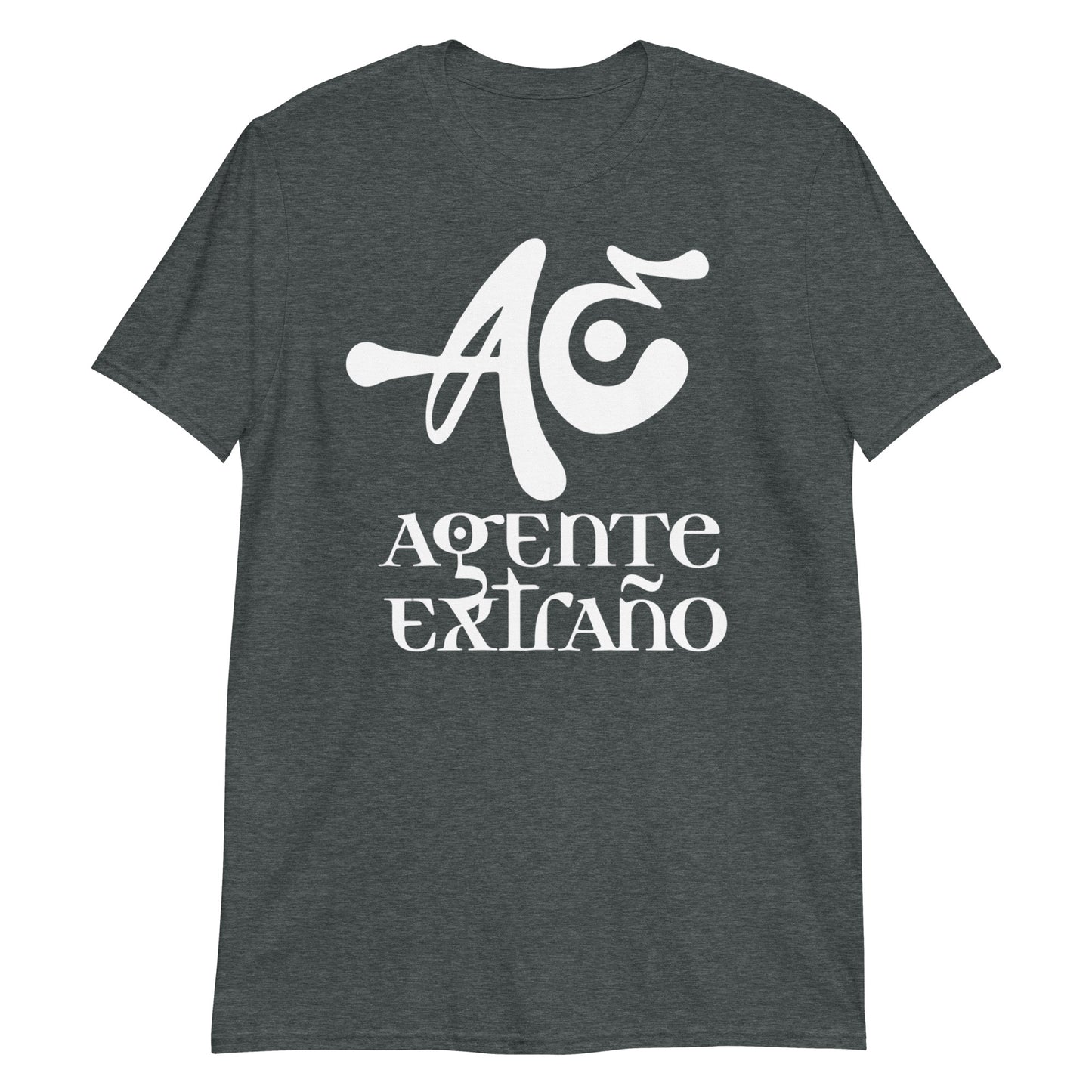 Camiseta Agente Extraño 2024 Heather Grey