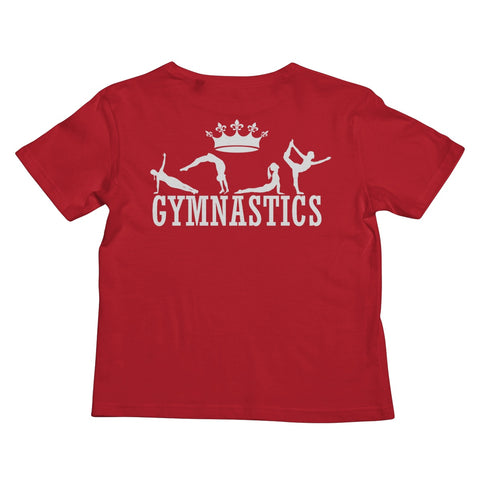 After School Dreams Gymnastics Red Kids T-Shirt