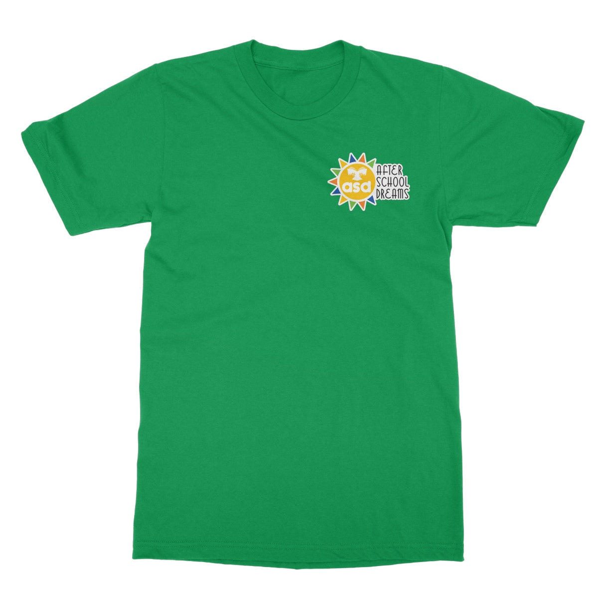 After School Dreams Tennis Green Adult T-Shirt