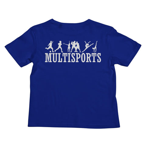 After School Dreams Multisports Royal Kids T Shirt