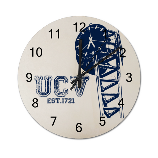 Reloj de Pared Tiempos UCV Navy