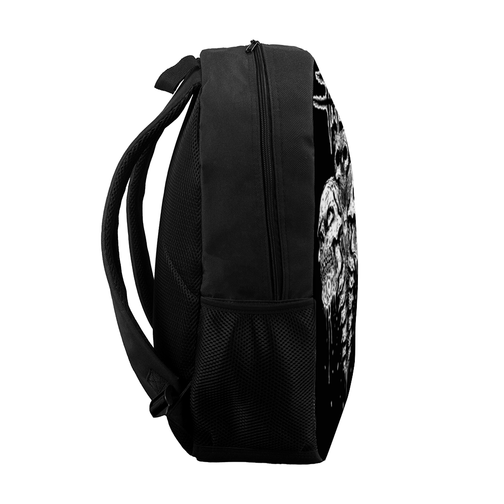 Trauma Skulls Black Backpack 43cm