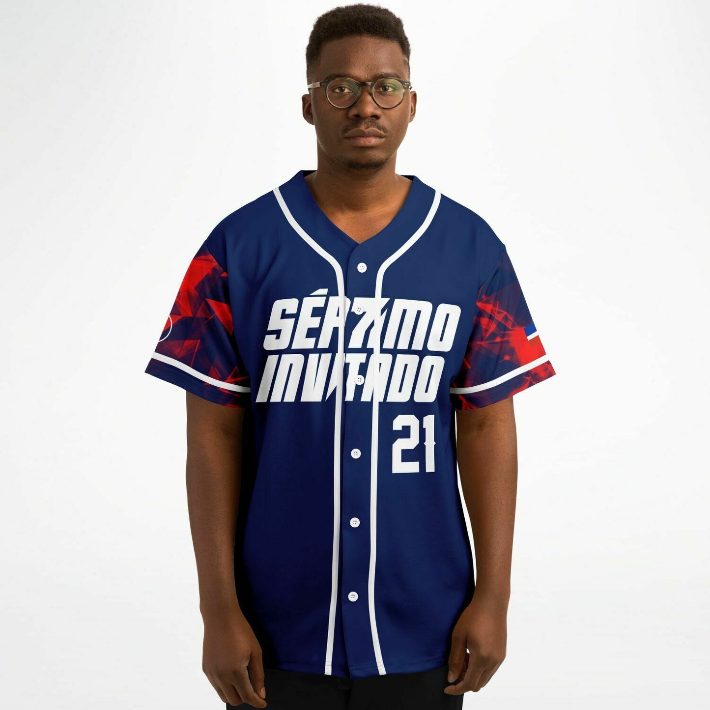 Séptimo Invitado Baseball Jersey 21