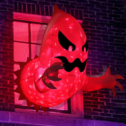 Halloween Inflatable Ghost Lamp decor Outdoor Party Spooky Light