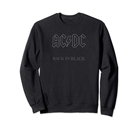 AC/DC - Back in Black Album Artwork Sweatshirt