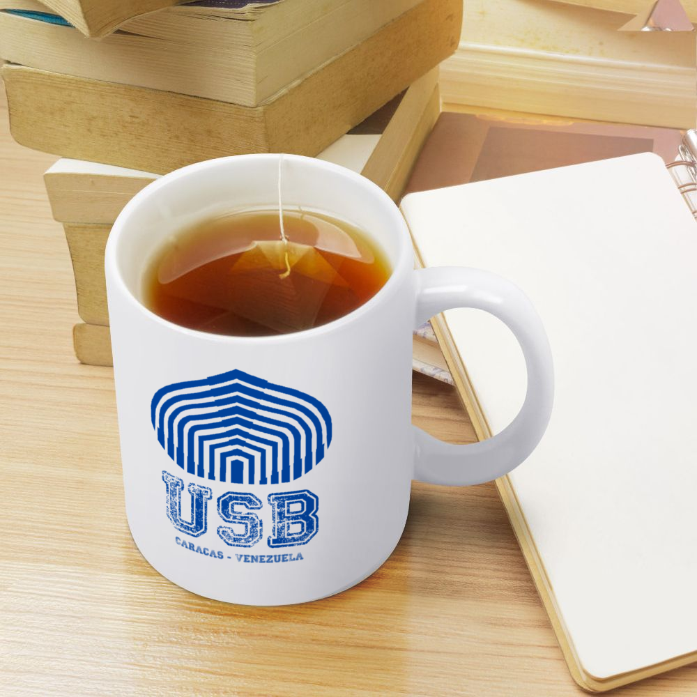 Taza Mug USB Blue color 325 ml