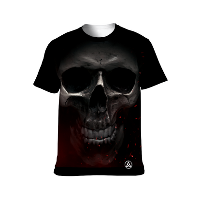 Mistery Skull T-Shirt Black