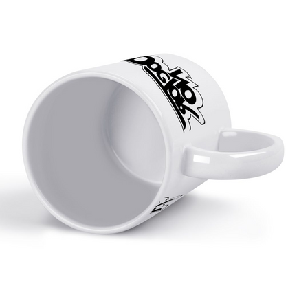 Doctor No White Ceramic Coffee Mug