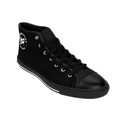 Demolition Amore Men's High-top Sneakers Black