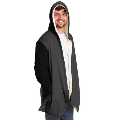 DESKA Clothing Microfleece Cloak Sport Grey
