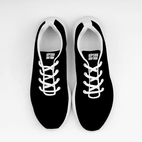 Séptimo Invitado Black Unisex Slip-on Sneakers
