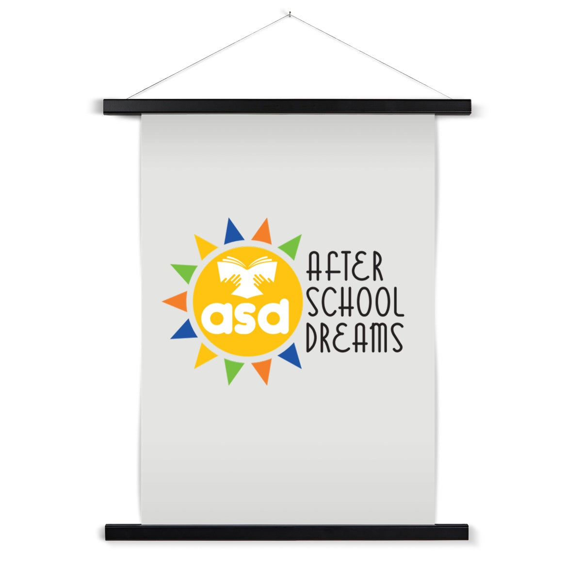 After School Dreams Logo Art Print with Hanger