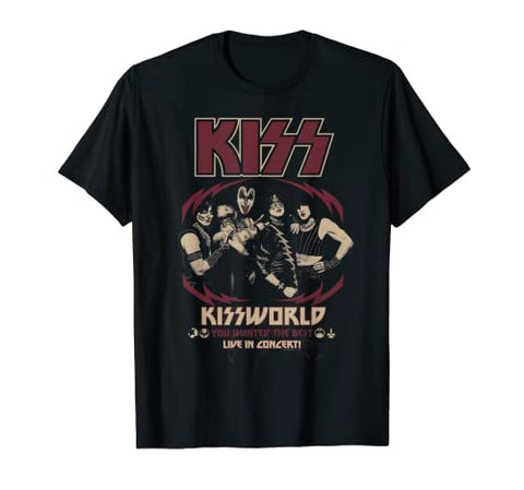 KISS - KISSWORLD Tour T-Shirt