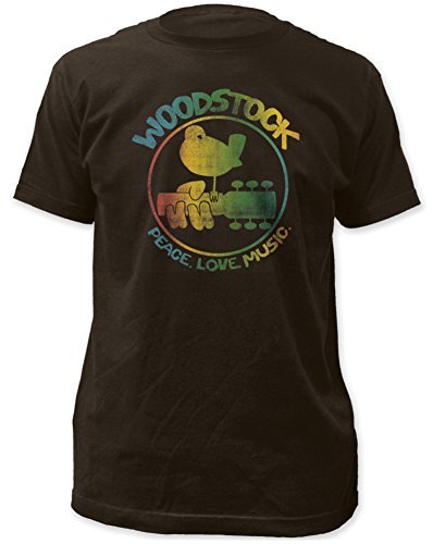 Impact Merchandising Woodstock Colorful Logo Fitted Jersey Tee (XL)