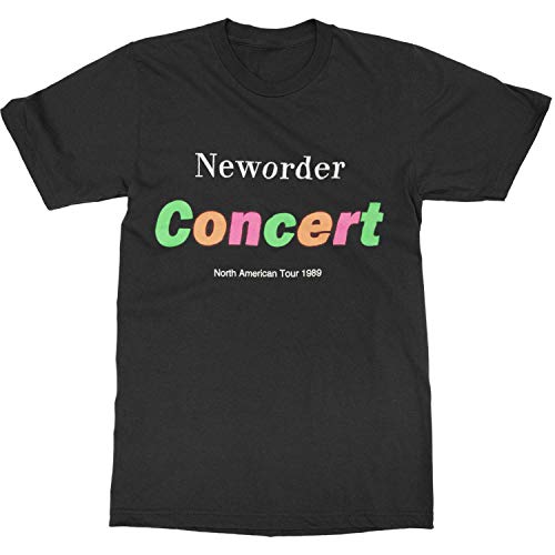 Impact Merchandising New Order Concert Adult tee (2XL) Black