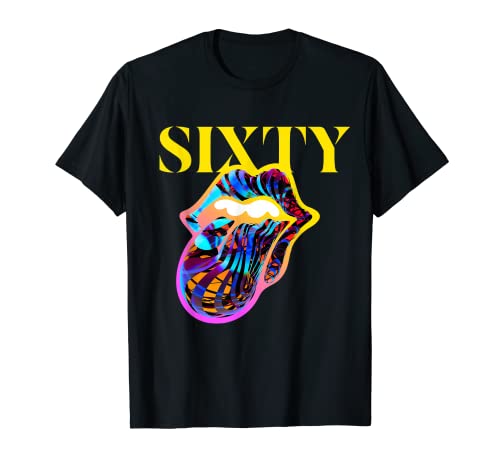 Official Rolling Stones Sixty Tongue T-Shirt