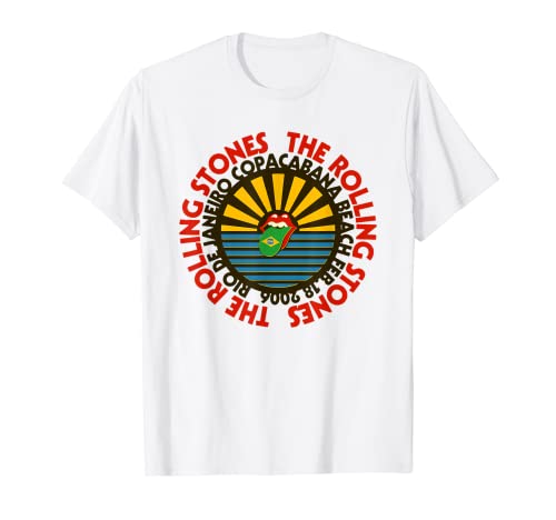 Official Rolling Stones Copacabana Beach T-Shirt