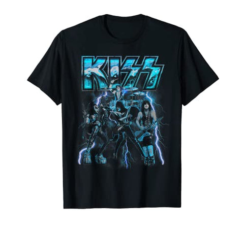 KISS - Blue Lightning T-Shirt
