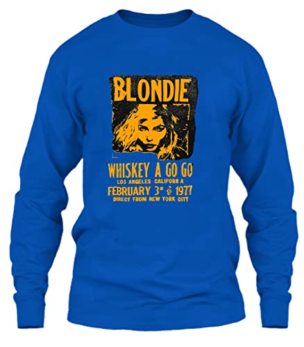 Deborah Blondie Band Music Vintage Regular Fit T Shirt Blondie T Shirt Vintage Rock Shirts Cool 80s Band Black UNIS