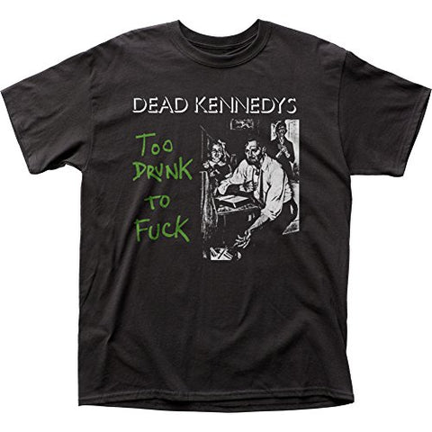 Dead Kennedys - Too Drunk T-Shirt Size XL
