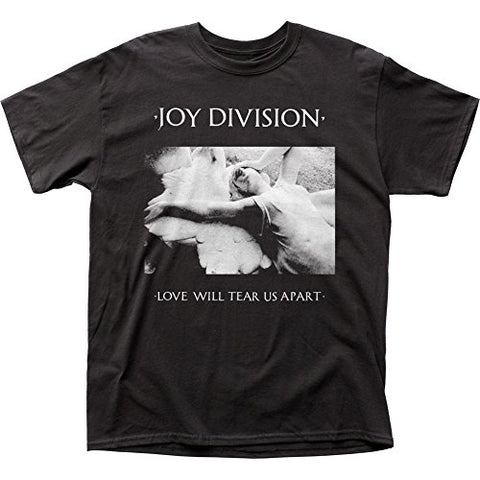 Impact Men's Joy Division Love Will Tear Us Apart T-Shirt, Black, X-Large