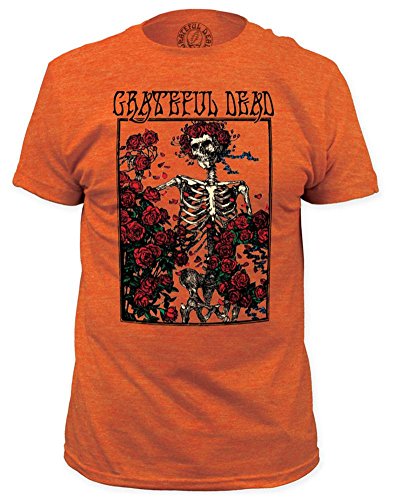Impact Merchandising Men's Grateful Dead Bertha T-Shirt,Heather Orange,X-Large