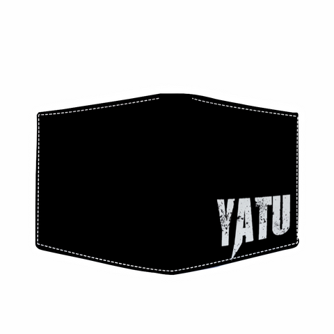 Yatu Black Leather Pocket Wallet