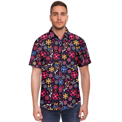 DESKA Clothing Floral Hawaiiian Shirt