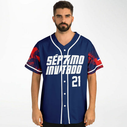 Séptimo Invitado Baseball Jersey 21