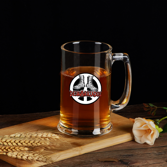 Deskarriados Beer Glass 13 oz