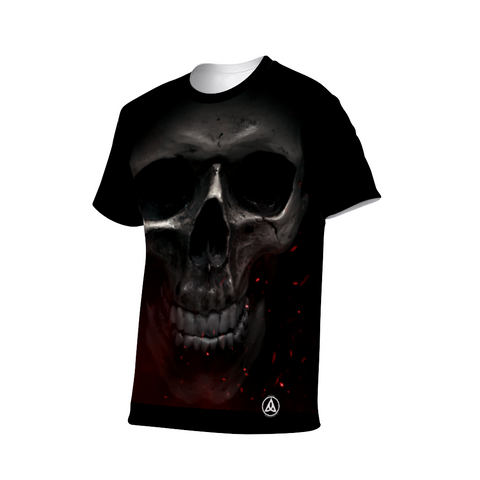 Mistery Skull T-Shirt Black