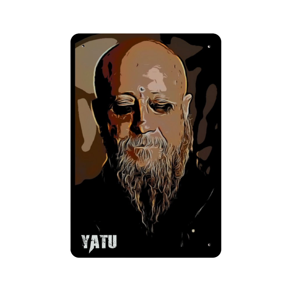 Yatu Picture Metal Sign 7.9" x 11.8"