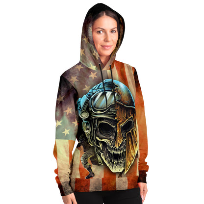 Deska American Flag Skull Hoodie