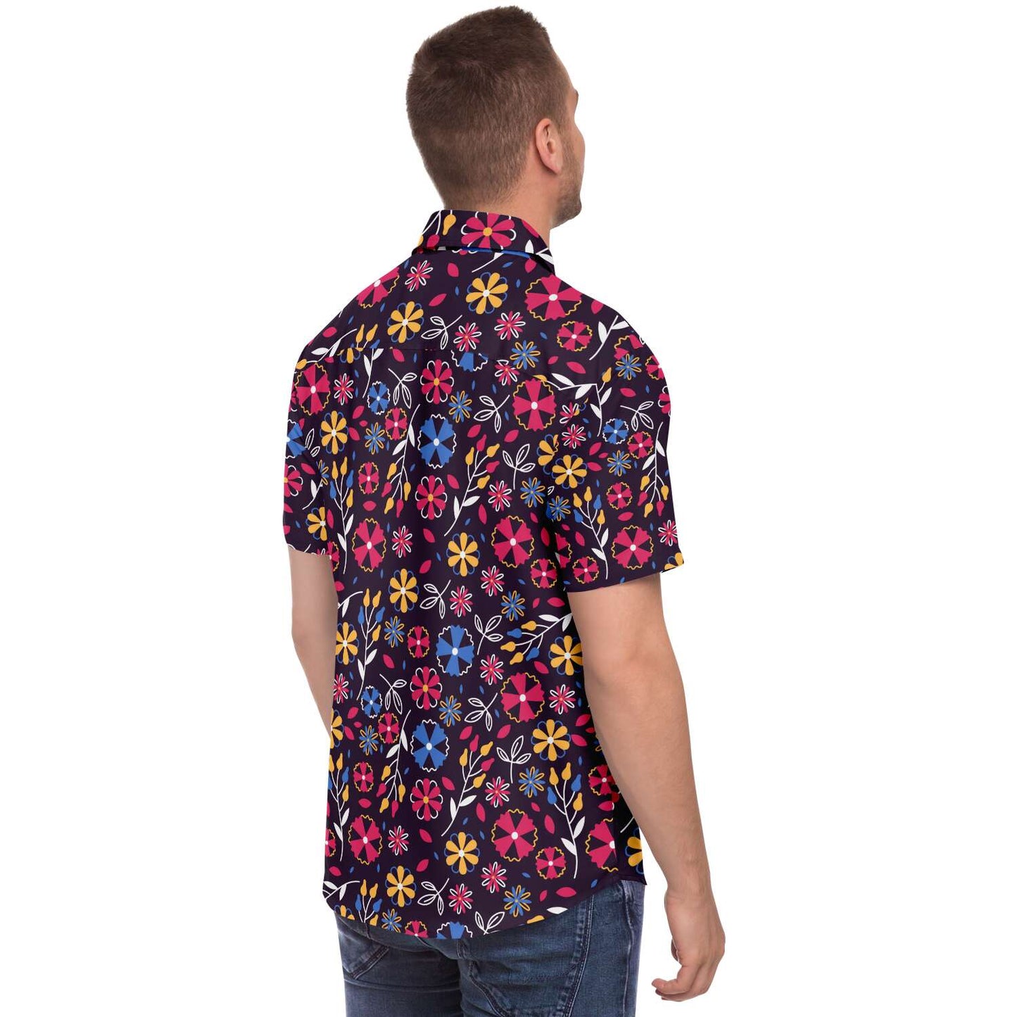 DESKA Clothing Floral Hawaiiian Shirt