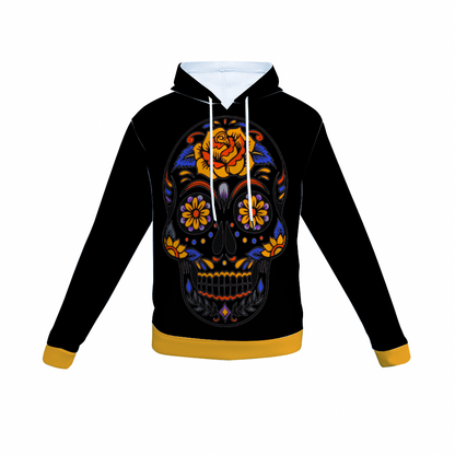 Artic Skull Yellow Hoodie