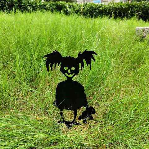 Zombie Kids Garden Stakes Signs